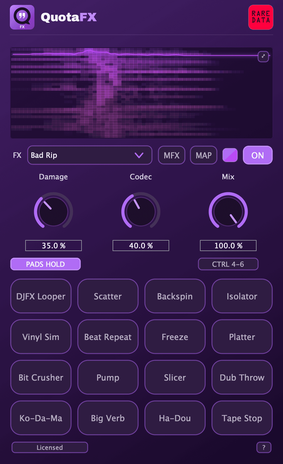 QuotaFX running Bad Rip