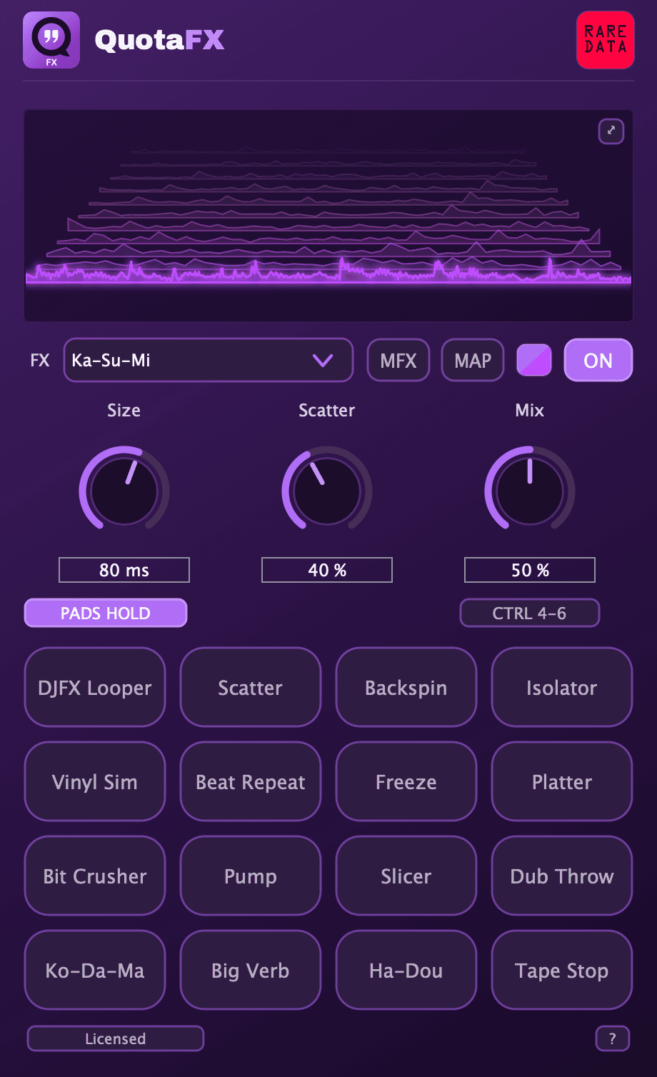 QuotaFX running 霞 Ka-Su-Mi