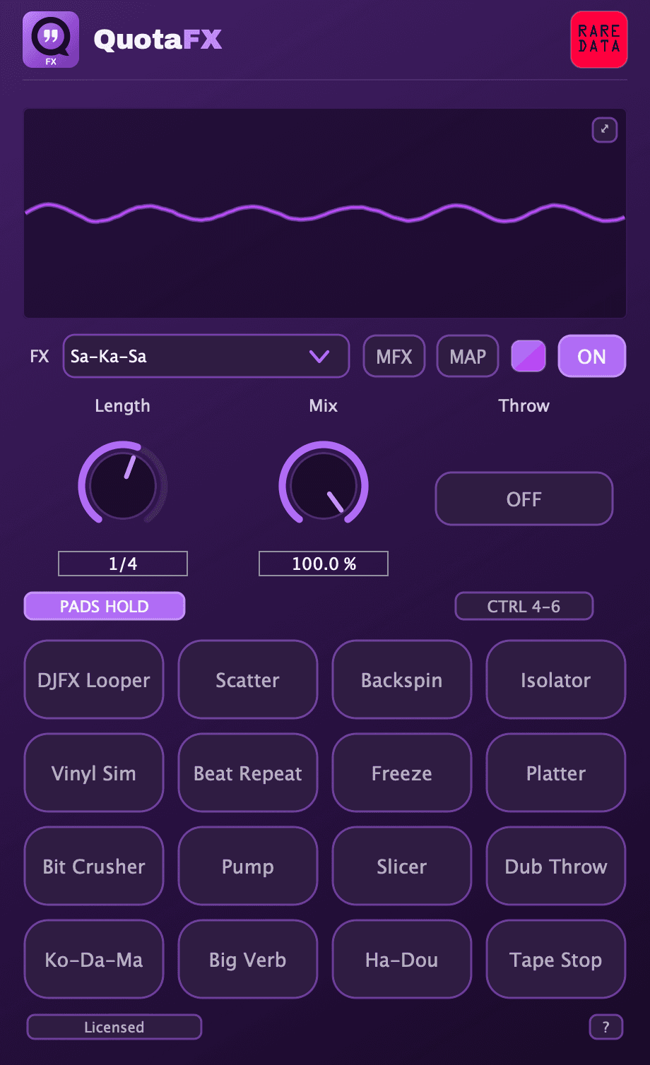 QuotaFX running 逆さ Sa-Ka-Sa