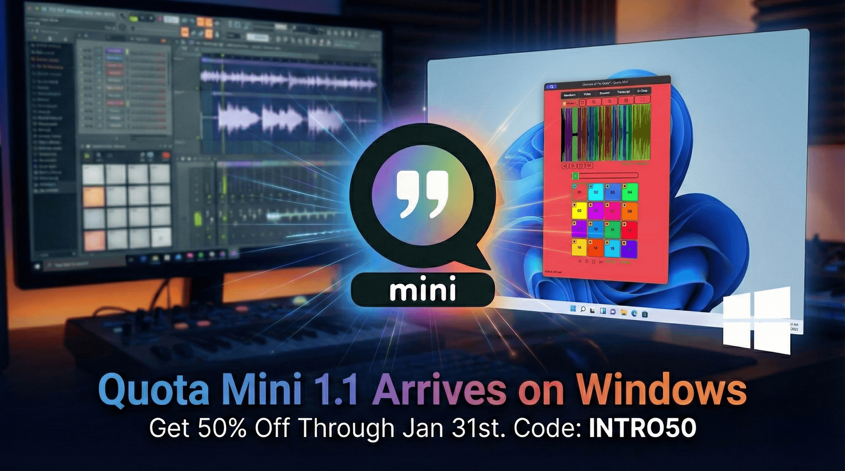 Quota Mini 1.1 Arrives on Windows